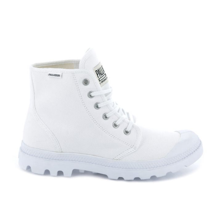 Dámské Tenisky Palladium Pampa Hi Originale High Tops Bílé | CZ CNT-48R